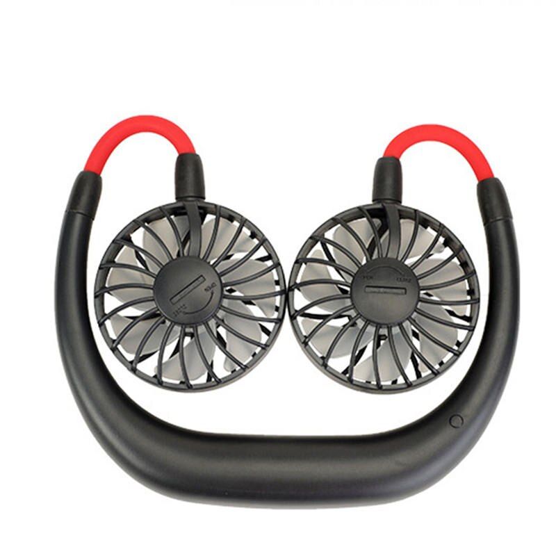 Rechargeable Neckband Fan